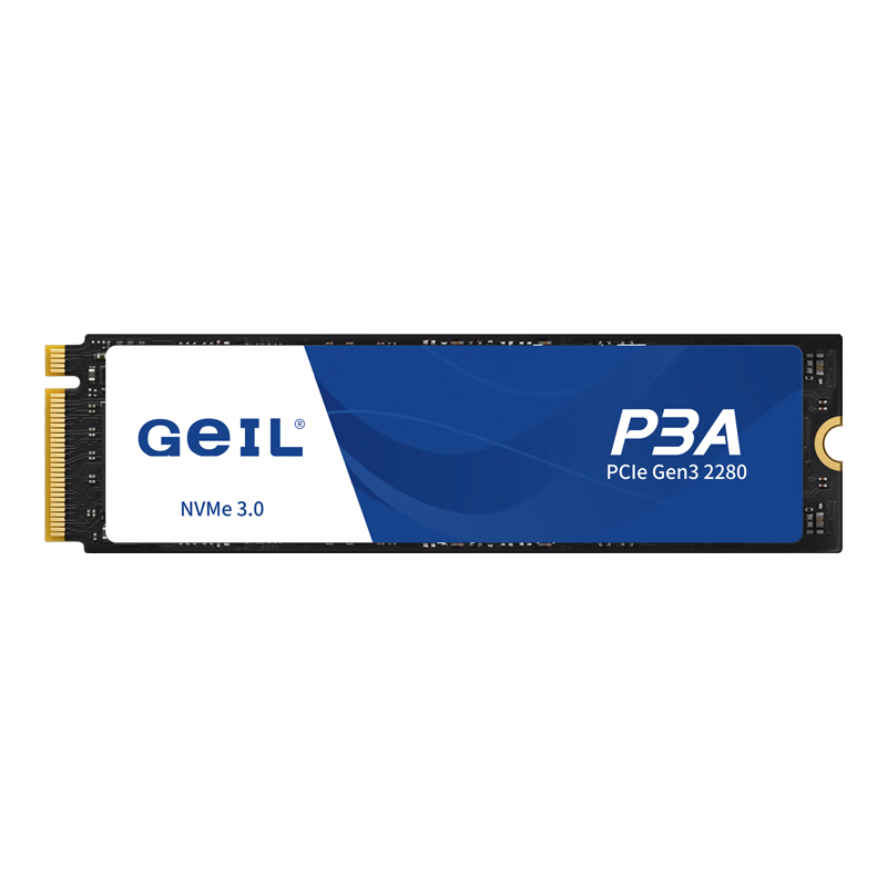 GeIL P3L NVMe M.2 固态硬盘（PCI-E3.0）