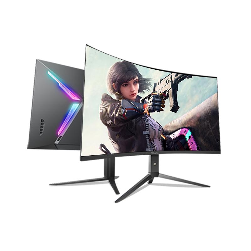 天殊 32英寸2K260HZ升降曲面屏0.5ms网吧240hz电竞显示器1500R屏幕