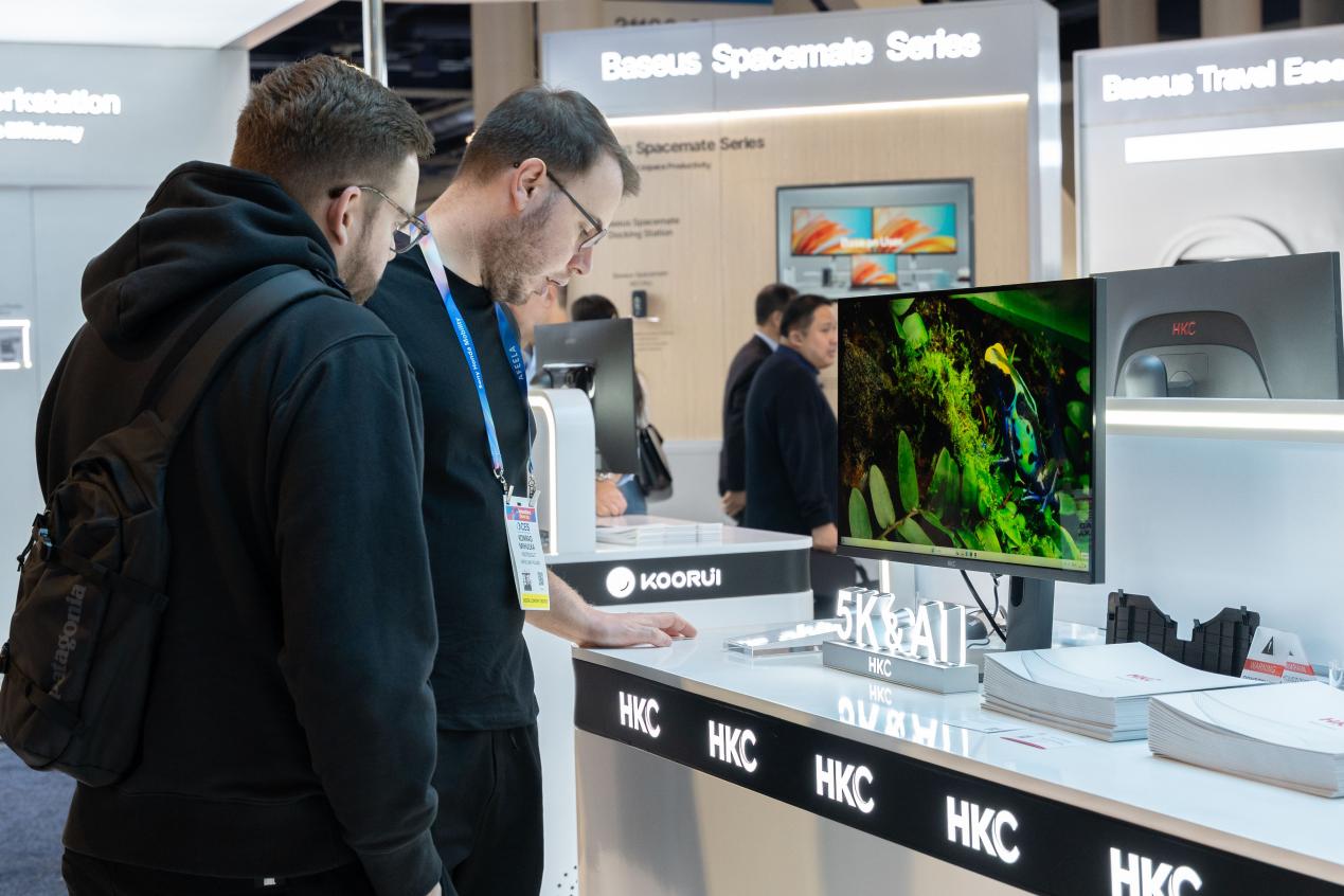 HKCЯ�����Ʒ����CES2026 ȫ���׿�RGB-MiniLED��ʾ������ȫ��