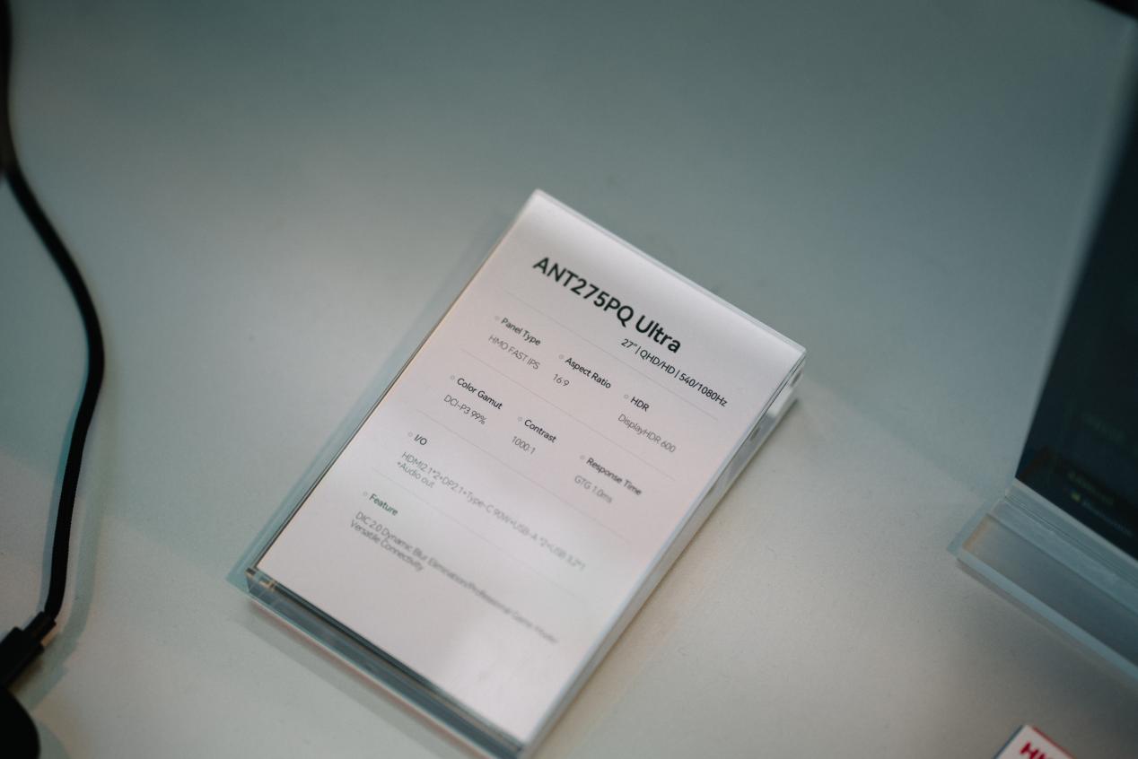 HKCЯ�����Ʒ����CES2026 ȫ���׿�RGB-MiniLED��ʾ������ȫ��