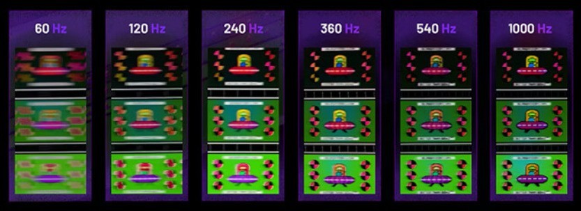 1000Hzǧ֡����ˢ�羺��ʾ���Ƽ� ��������ģʽ��