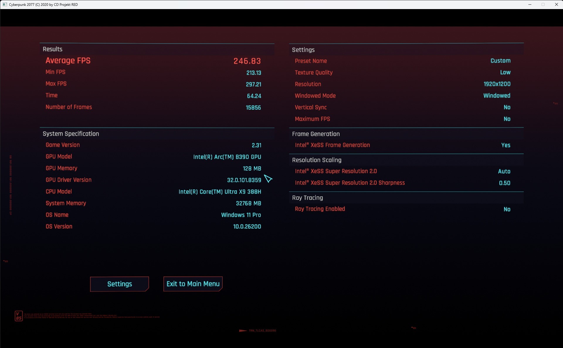 英特尔锐炫B390游戏实测 相当惊艳的游戏体验