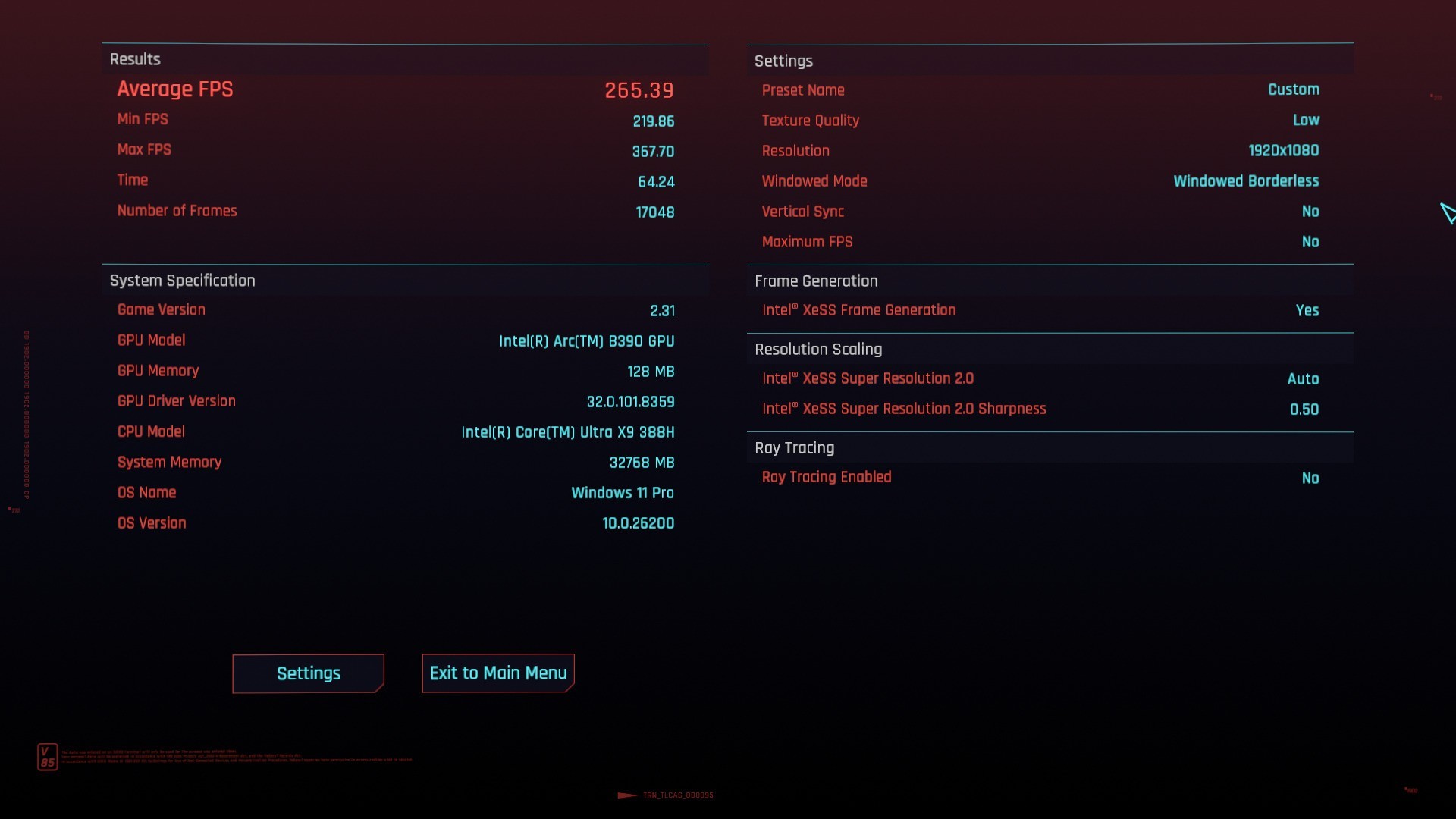 英特尔锐炫B390游戏实测 相当惊艳的游戏体验