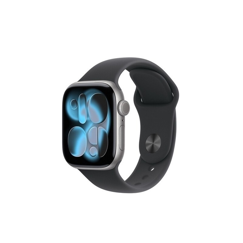 Apple Watch Series 11铝金属表壳橡胶表带智能手表运动型表带