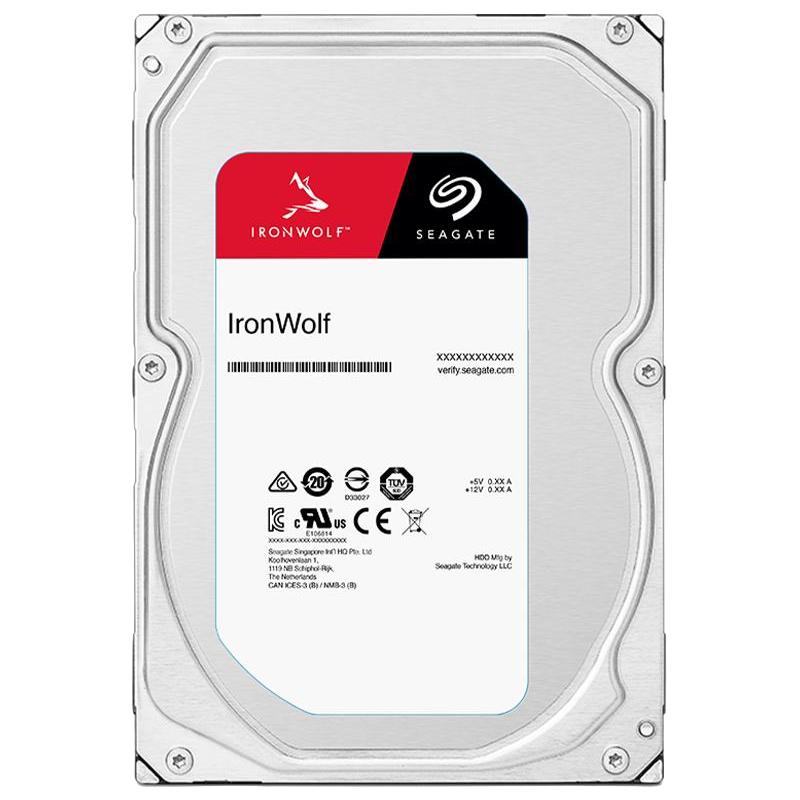 希捷 机械硬盘酷狼4t台式机电脑nas服务器3.5官旗舰店4tb