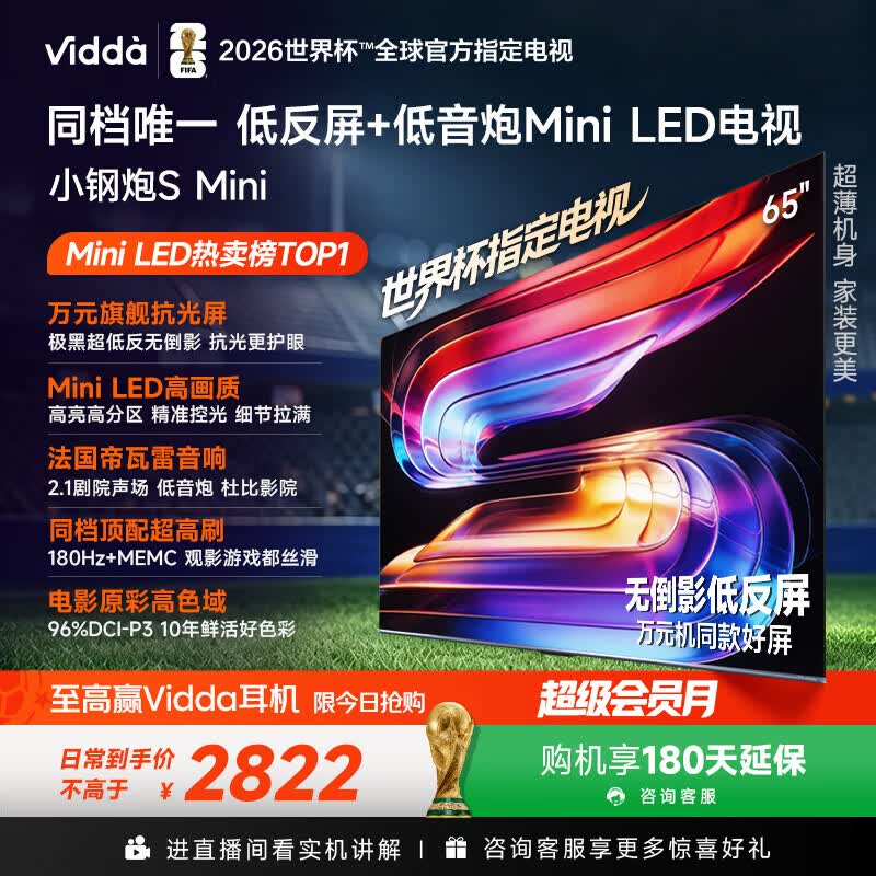 ViddaС����S Mini 65VX1S�����ػ�