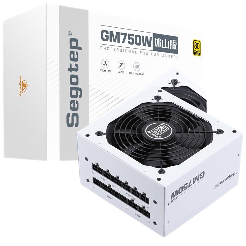 鑫谷 GM750W 冰山版 金牌（90%） 全模组ATX标准电源 750W
