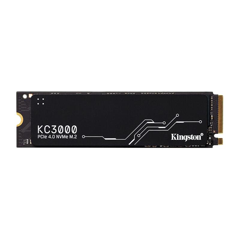 金士顿 KC3000 PCIe4.0 M.2 1/2/4T华硕台式机电脑ssd固态硬盘512G