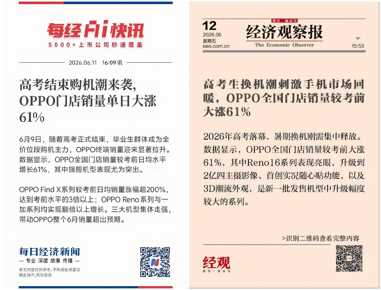 618�������г�¯����Ϊ��ƻ����OPPO�԰�ǰ��