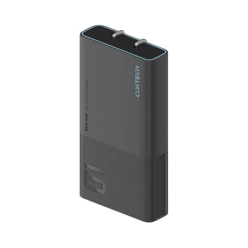酷态科 AD652S 6号氮化镓充电器 电能卡片 65W 双Type-C 单体版