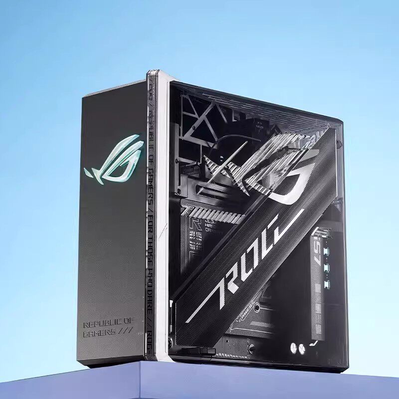 华硕 ROG 魔盒透视版WiFi7电竟无线路由器(9个2.5G口MTK AI 内芯2GB DDR4内存)Aimesh随心路由