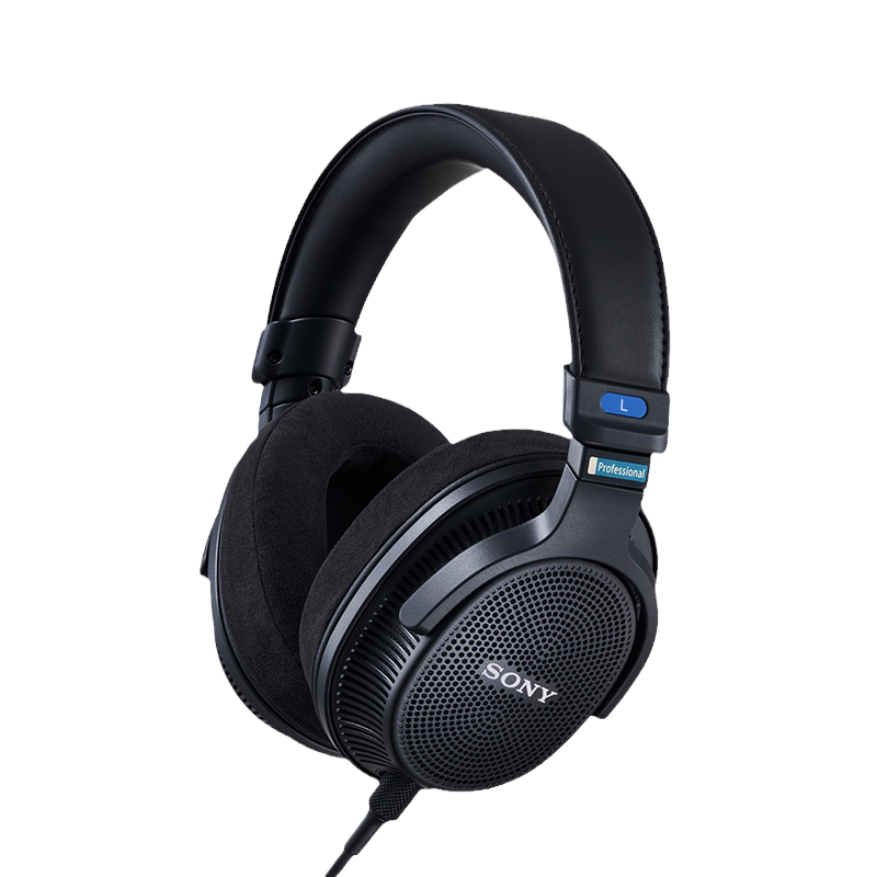 索尼 MDR-MV1 开放式监听 黑色 3.5mm接口 耳机