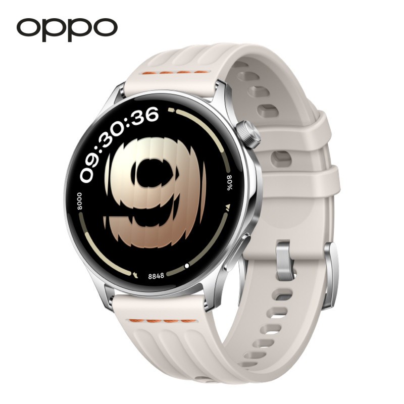 OPPO Watch S 智能手表超薄设计 AI 运动教练长续航流体云运动手表新品oppo手表