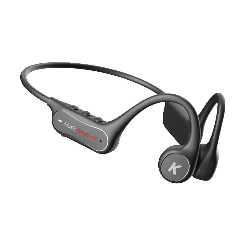 酷狗音乐 酷狗6.0蓝牙骨传导运动耳机无线跑步运动防汗长续航K5pro