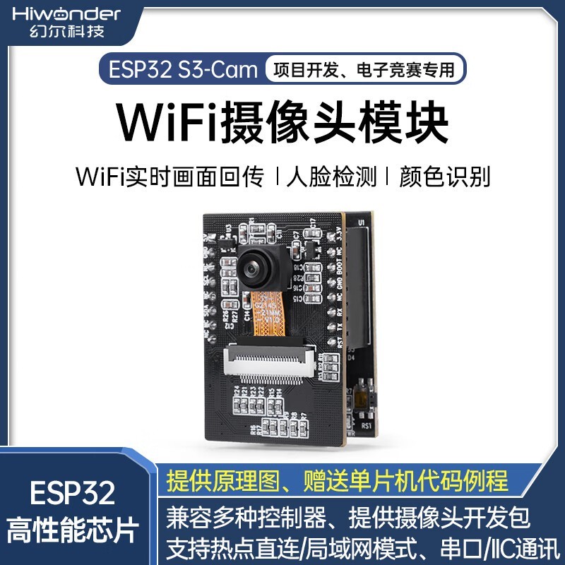 ö ESP32 S3-Cam Ӿʶģʱػݣ