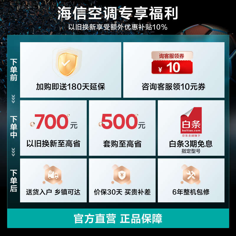 海信空调KFR-50GW/E360-X1特价2239元