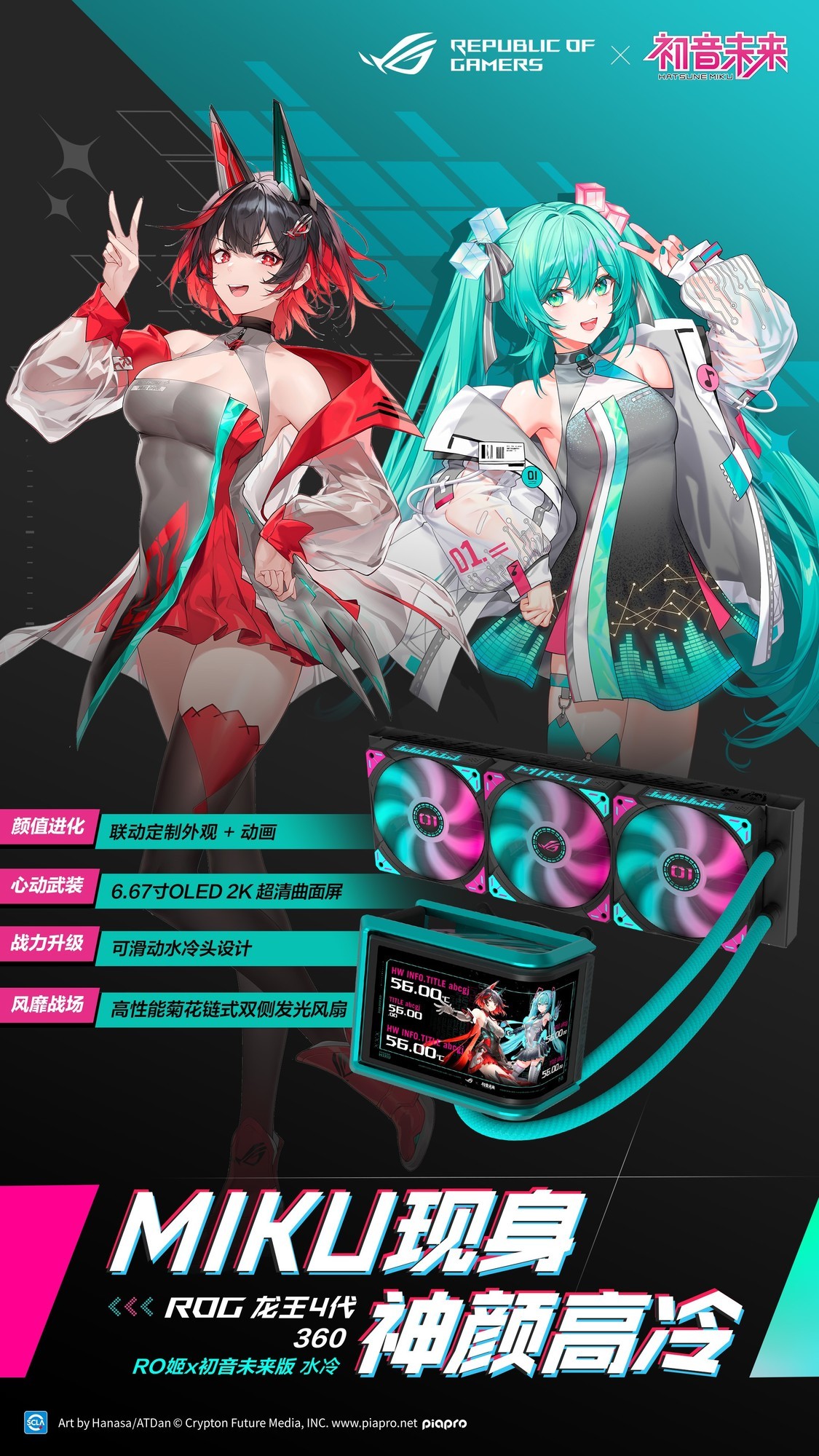 全线登场!ROGx初音未来联名装备开启预约,超能好物即刻拥有