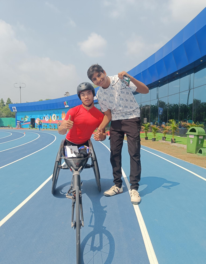 折桂新德里!柯尼卡美能达运动员王洋勇夺2025世界残疾人田径锦标赛金牌!