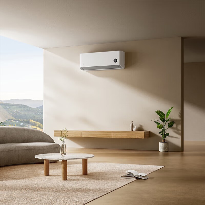小米米家空调挂机大1匹省电静音智能自清洁变频冷暖壁挂式空调促销