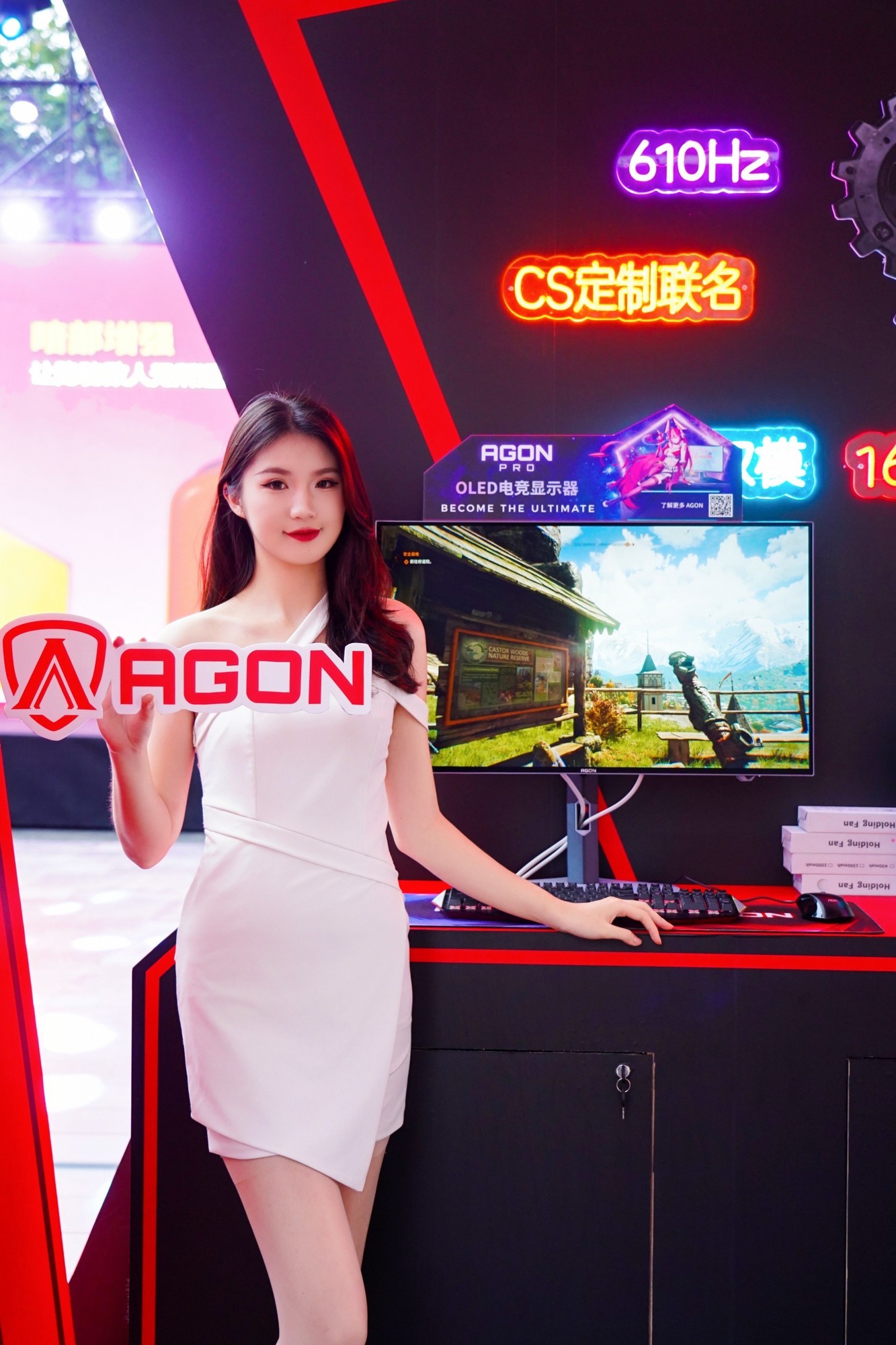 AGON爱攻AGP327UZD首秀福州潮好玩!人气爆棚奠定爆款气质