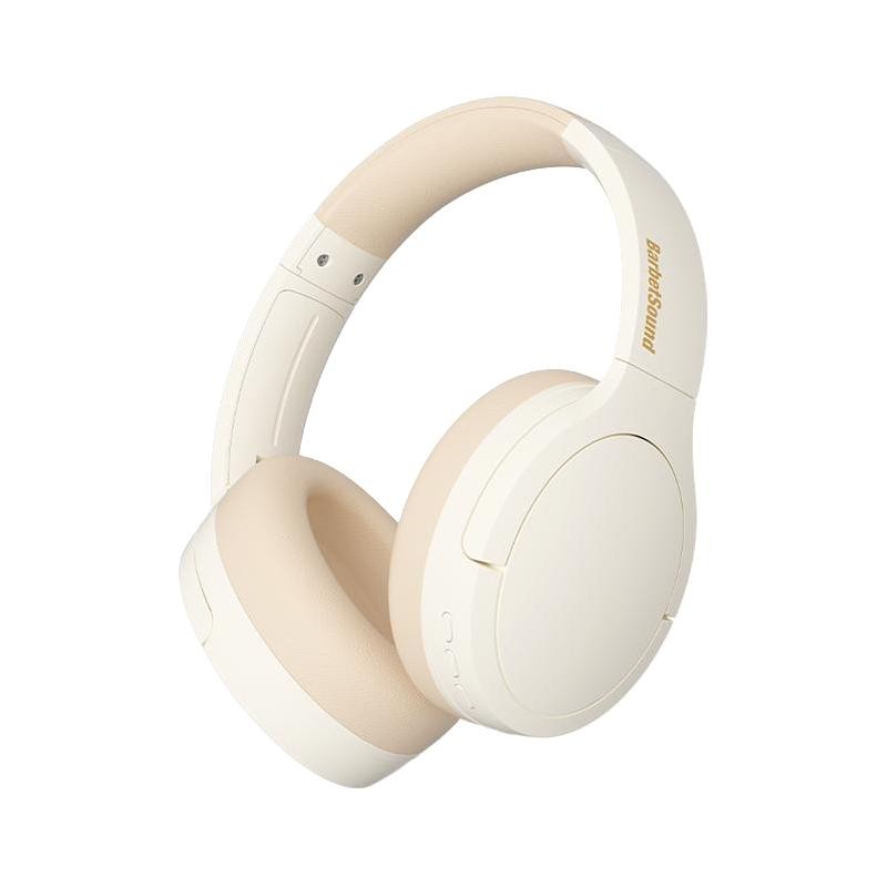 BarbetSound H6头戴式蓝牙耳机 米色