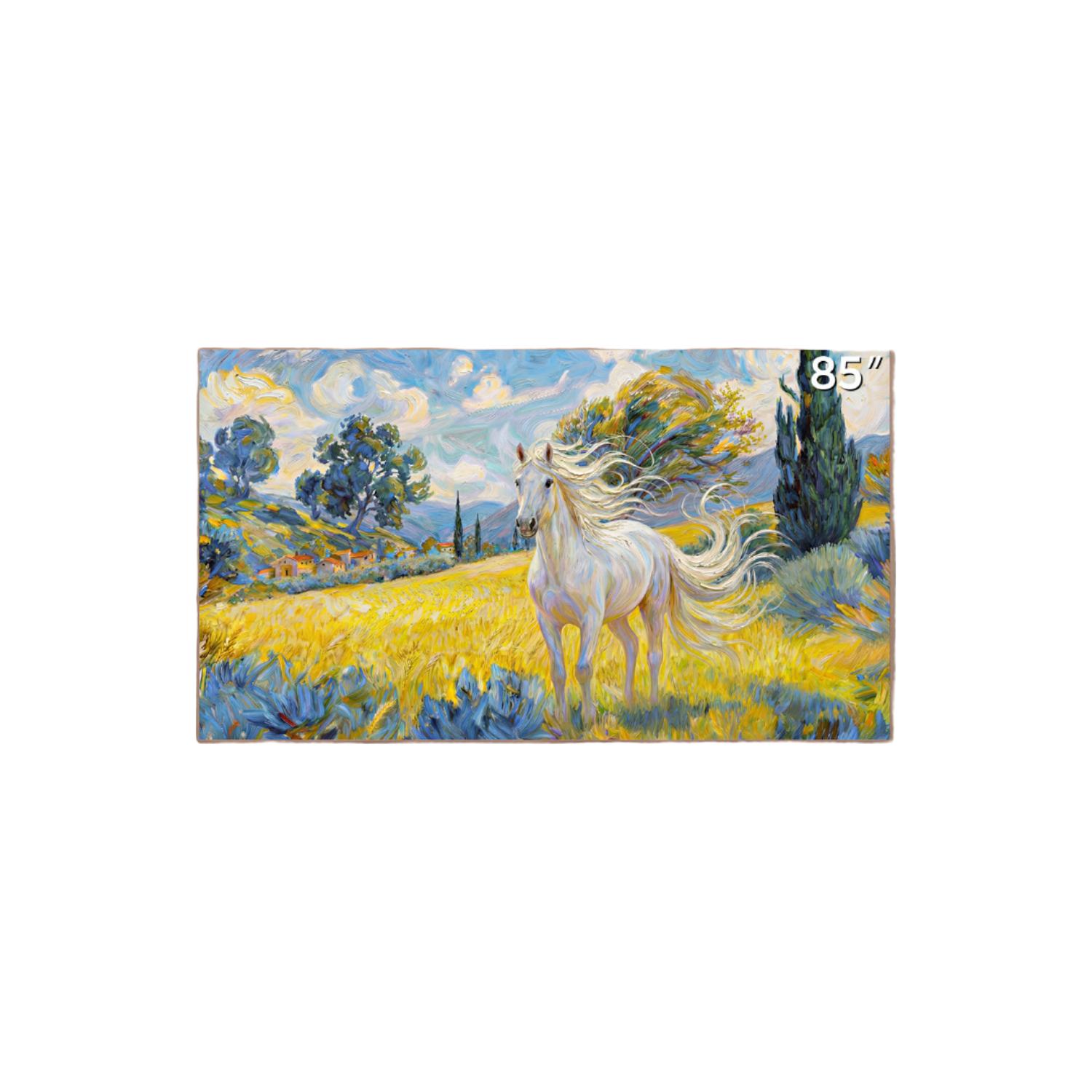 TCL 85Art 7M 85英寸 自然美学设计 QD-Mini LED电视