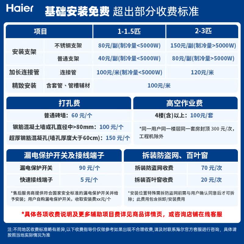 海尔净省电二代Pro空调1.5匹