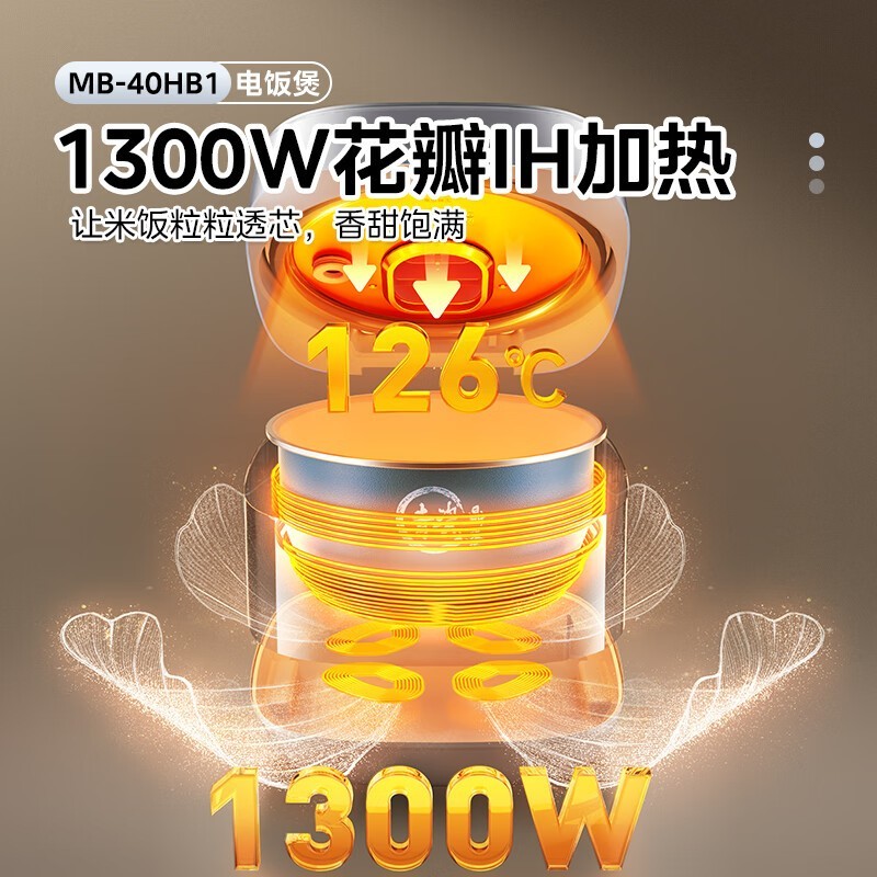 美的2025新款电饭煲,到手仅356元