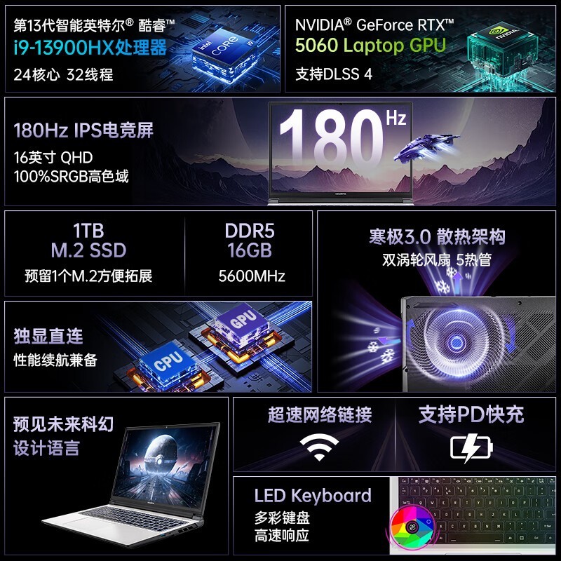 七彩虹隐星P16 Pro游戏本多重优惠到手8944元