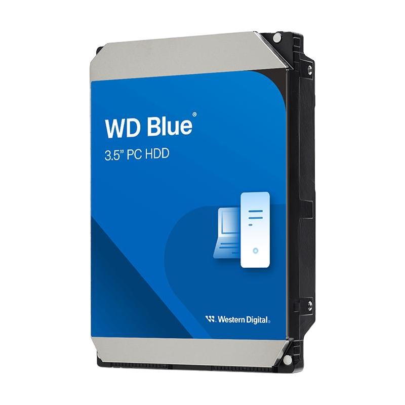 西部数据 4t机械硬盘4tb WD40EZAX台式机电脑蓝盘SATA接口3.5英寸
