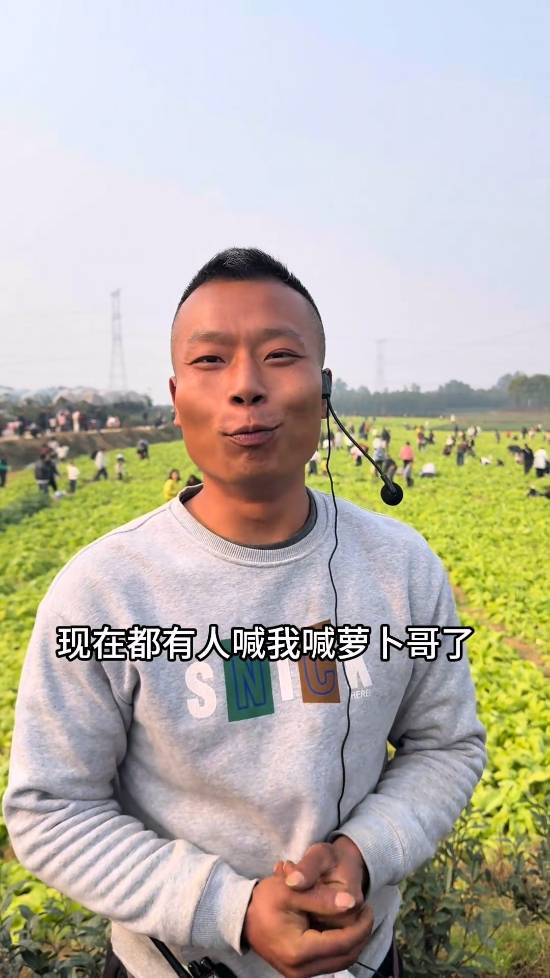 童先生再推保卫萝卜新玩法,人潮涌入田间抓虫换菜
