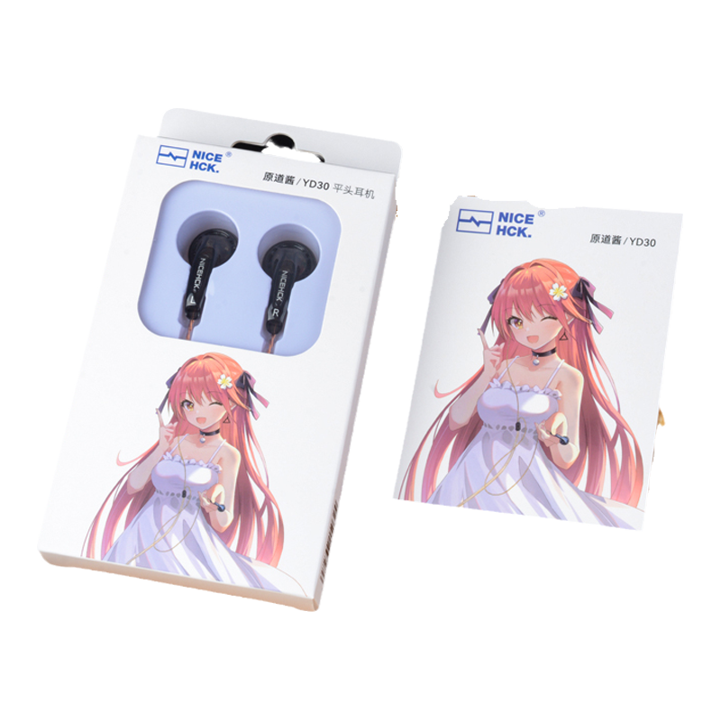 原道 NICEHCK 耳机二代平头塞-原道 NICEHCK 酱有线耳机HiFi升级版MX500塞