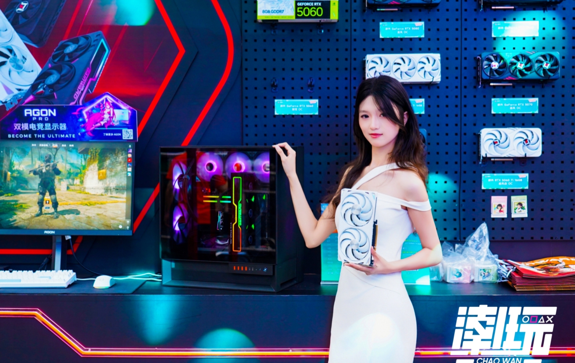 2025年这里潮好玩福州站,耕升携RTX50系产品引爆全场