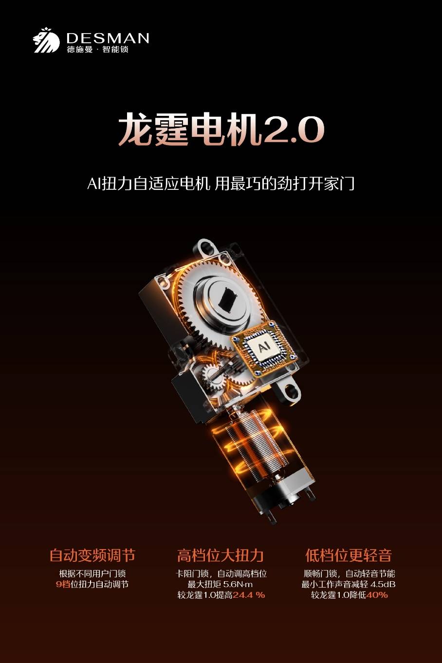 德施曼麒麟R9搭载AI智能管家2.0,打造家门口的智能体