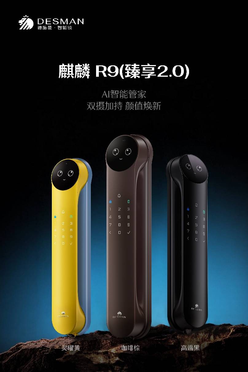德施曼麒麟R9搭载AI智能管家2.0,打造家门口的智能体