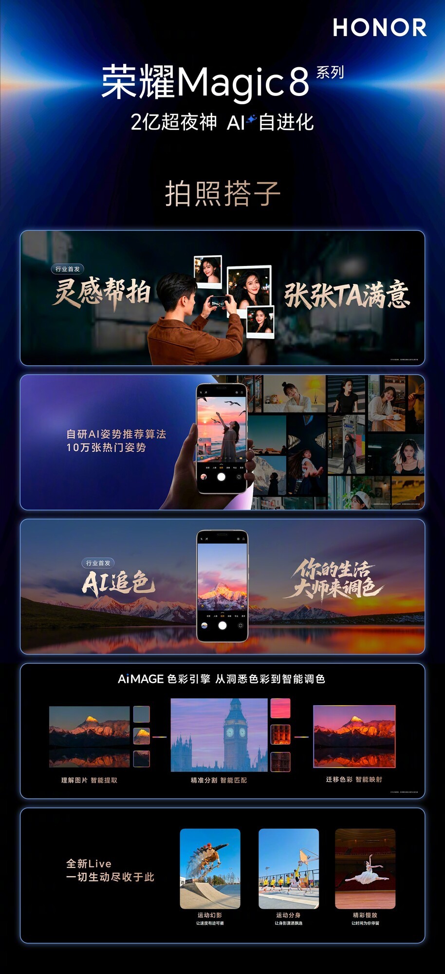 荣耀Magic8系列发布会汇总:手机AI自进化时代到来