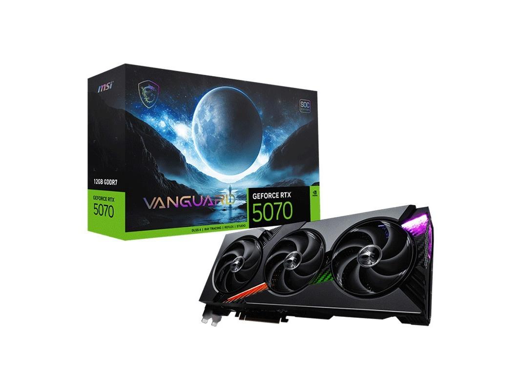 msi΢ GeForce RTX5070 12G VANGUARD SOC