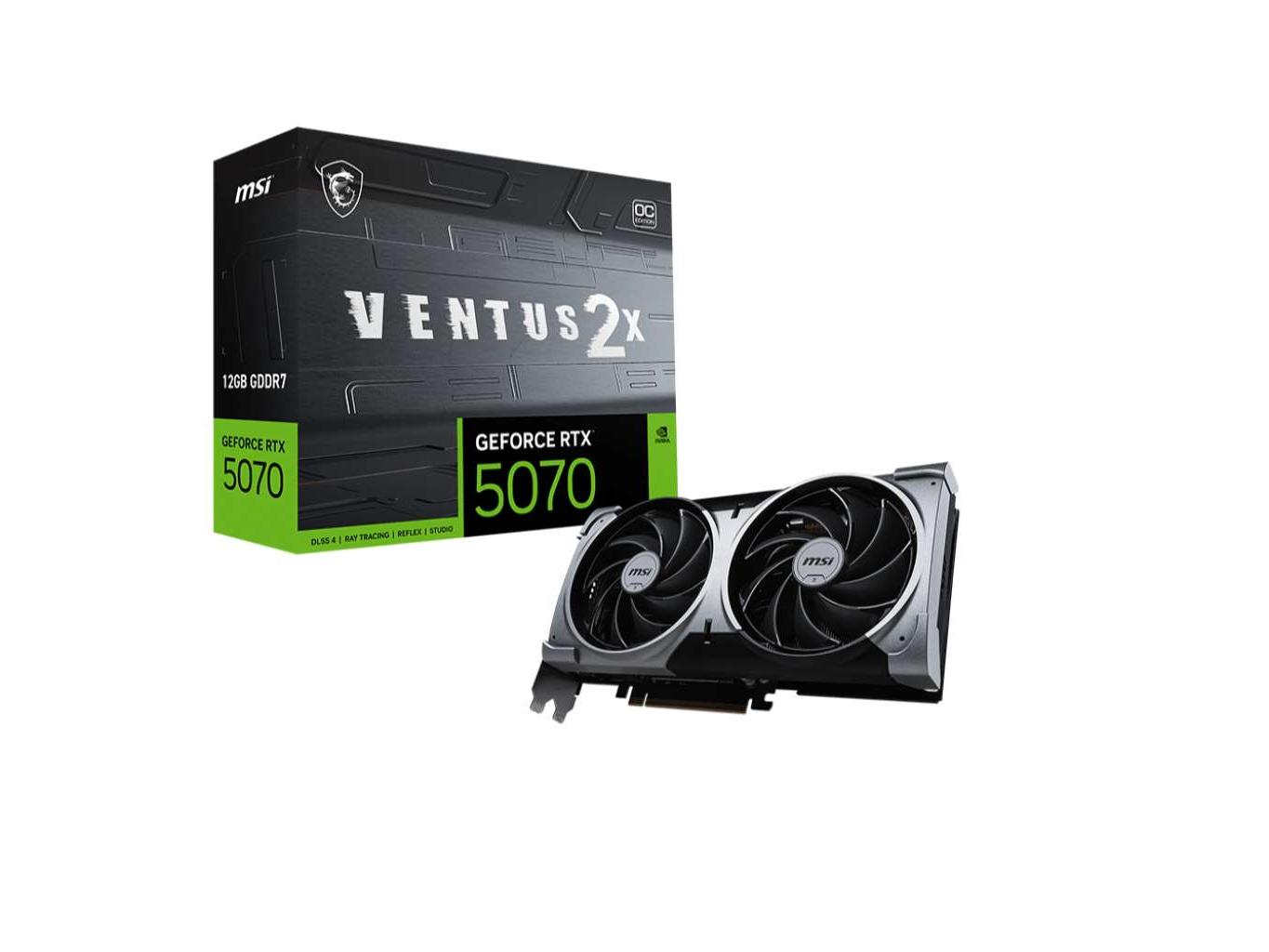 GeForce RTX 5070 12G VENTUS 2X OC