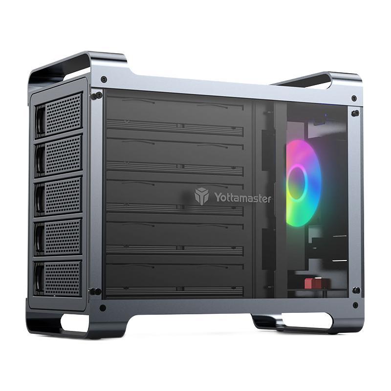 尤达大师 台式电脑机械硬盘外接盒 4盘位 常规款