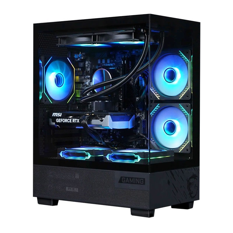 微星 国补MSI/微星电脑主机9600X/9700X/7800X3D/RTX5060Ti/5070台式电脑整机DIY组装机AI设计直播电竞游戏海景房