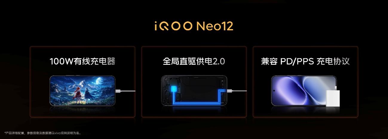 新一代冰穹风冷散热系统+旗舰双芯,iQOO Neo12正式发布