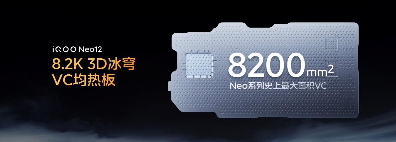 新一代冰穹风冷散热系统+旗舰双芯,iQOO Neo12正式发布