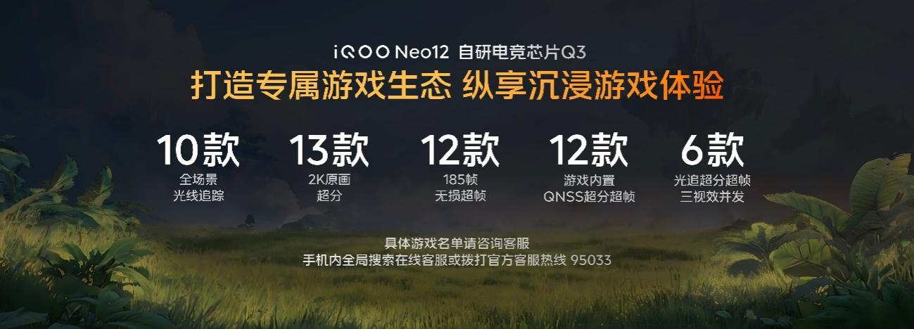 新一代冰穹风冷散热系统+旗舰双芯,iQOO Neo12正式发布