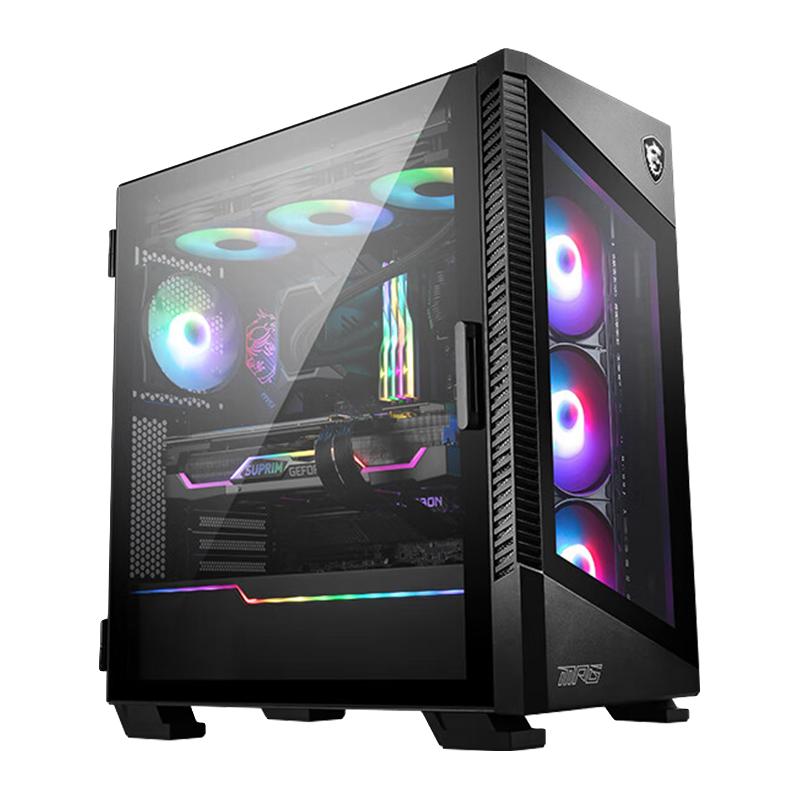 微星 刀锋全家桶整机i7 13700KF/12700KF搭RTX4070Ti/4070显卡DDR5套件游戏组装高配台式电脑直播DIY主机