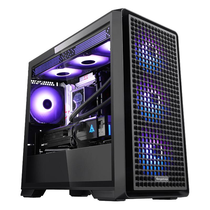 七彩虹 电脑主机i5 12400f rtx3060 4060ti 8g显卡512g硬盘台式机电竞游戏整机diy办公AI设计师组装机全套