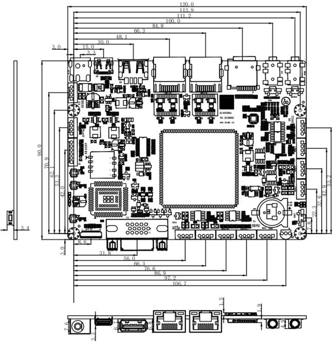 �����Ƴ���ҵӦ��ר��Linux RK3506����DC_MOY506A��С�����������