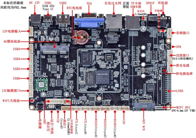 定昌推出高性价比智能终端开发的RK3562主板DC_YM562——适用轻量视觉AI应用