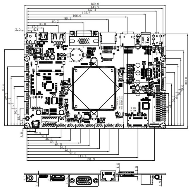 定昌推出高性价比智能终端开发的RK3562主板DC_YM562——适用轻量视觉AI应用
