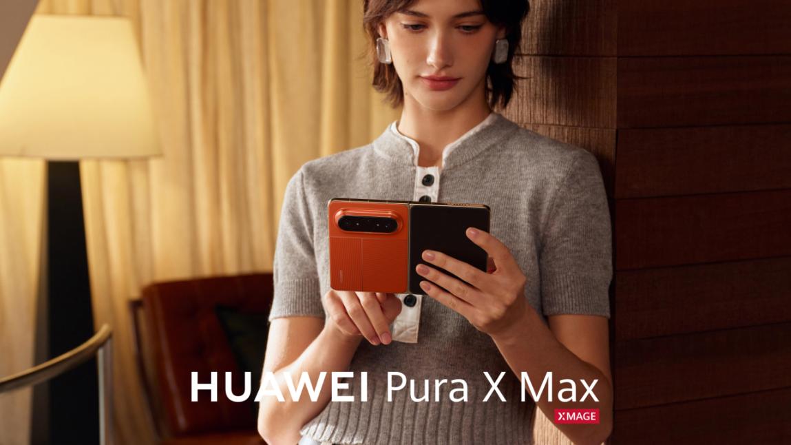 大阔折HUAWEI Pura X Max亮相,华为再拓折叠屏赛道,售价10999元起