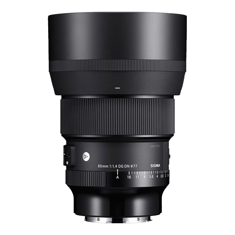 适马 Art 85mm F1.4 DG DN 远摄定焦镜头 索尼E卡口 77mm